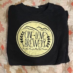 Black One Love T-Shirt for Women